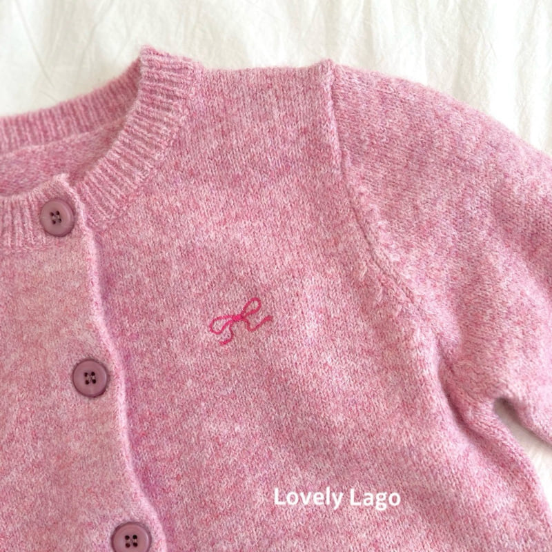 Lago - Korean Children Fashion - #kidzfashiontrend - Ribbon Soft Cardigan - 5