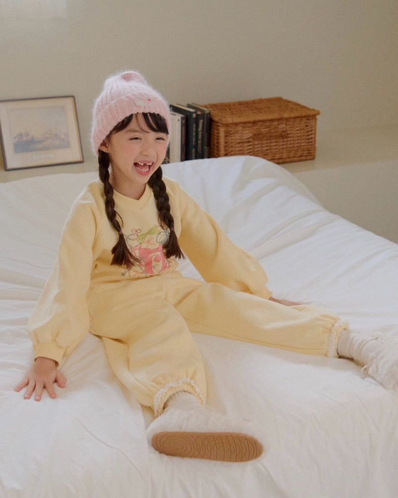 Lago - Korean Children Fashion - #kidsstore - Ribbon Party Sweatshirt - 4