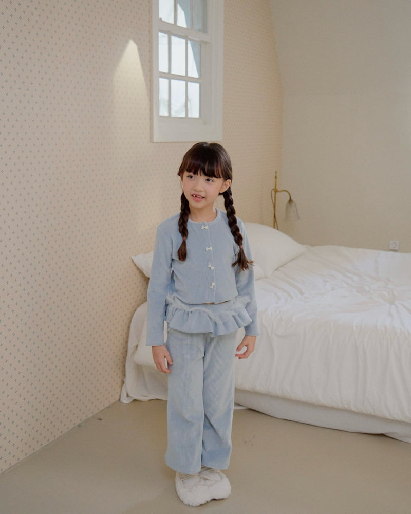 Lago - Korean Children Fashion - #littlefashionista - Fluffy Ruffle Pants - 6