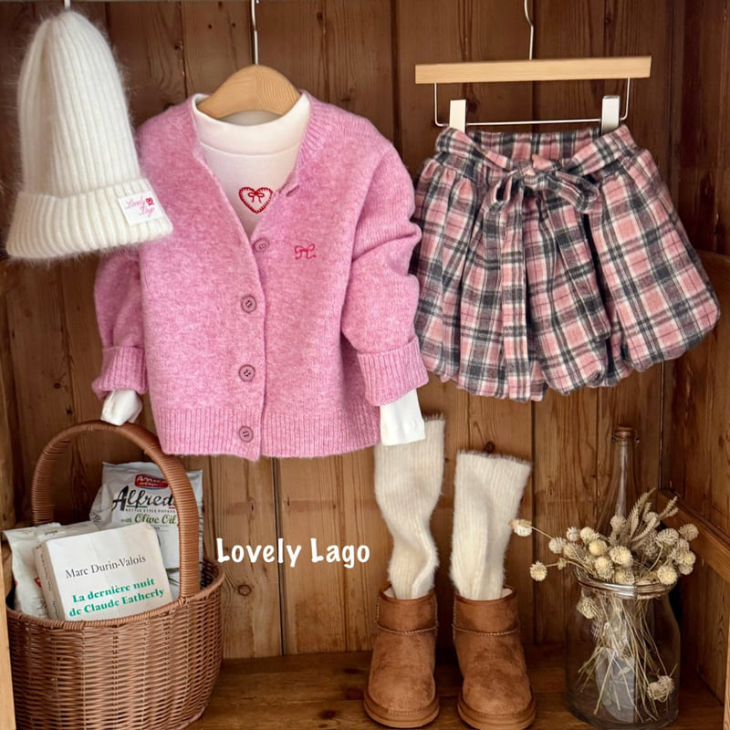 Lago - Korean Children Fashion - #littlefashionista - Ribbon Soft Cardigan - 7