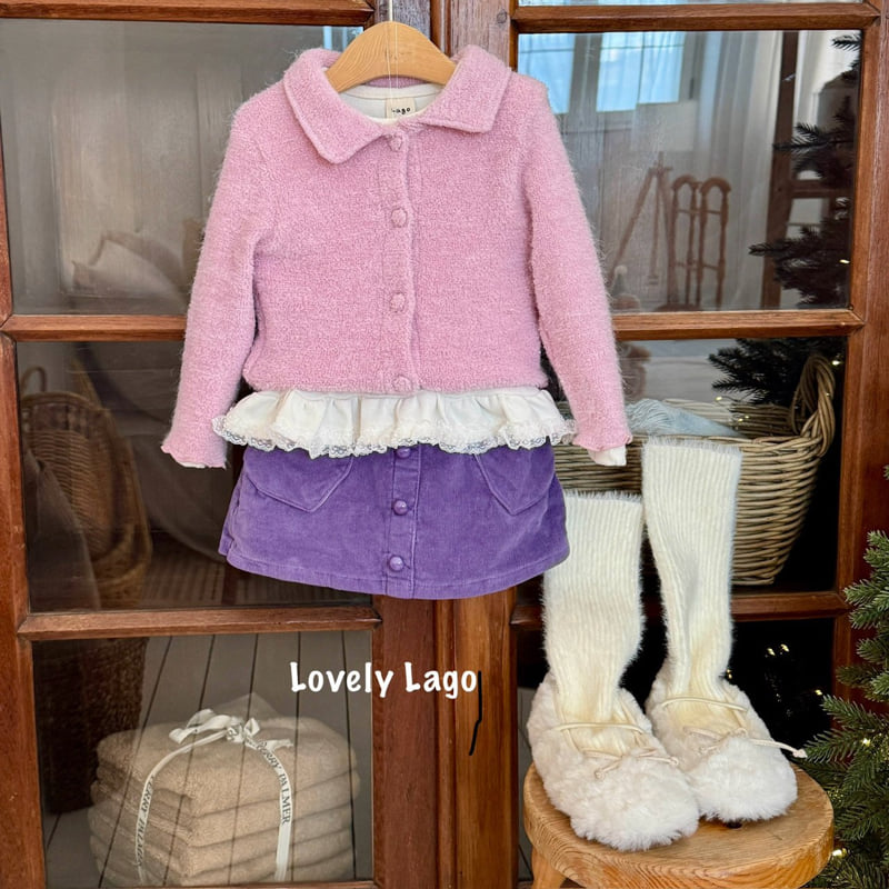 Lago - Korean Children Fashion - #Kfashion4kids - Bonbon Cardigan - 4
