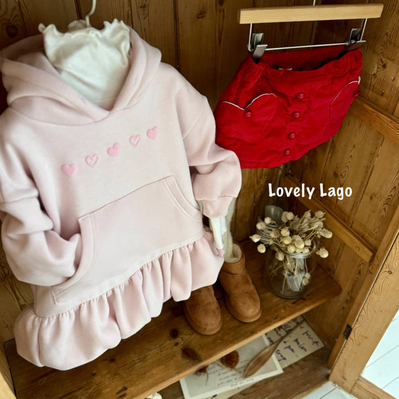 Lago - Korean Children Fashion - #minifashionista - Balloon Hoodie One-piece - 3
