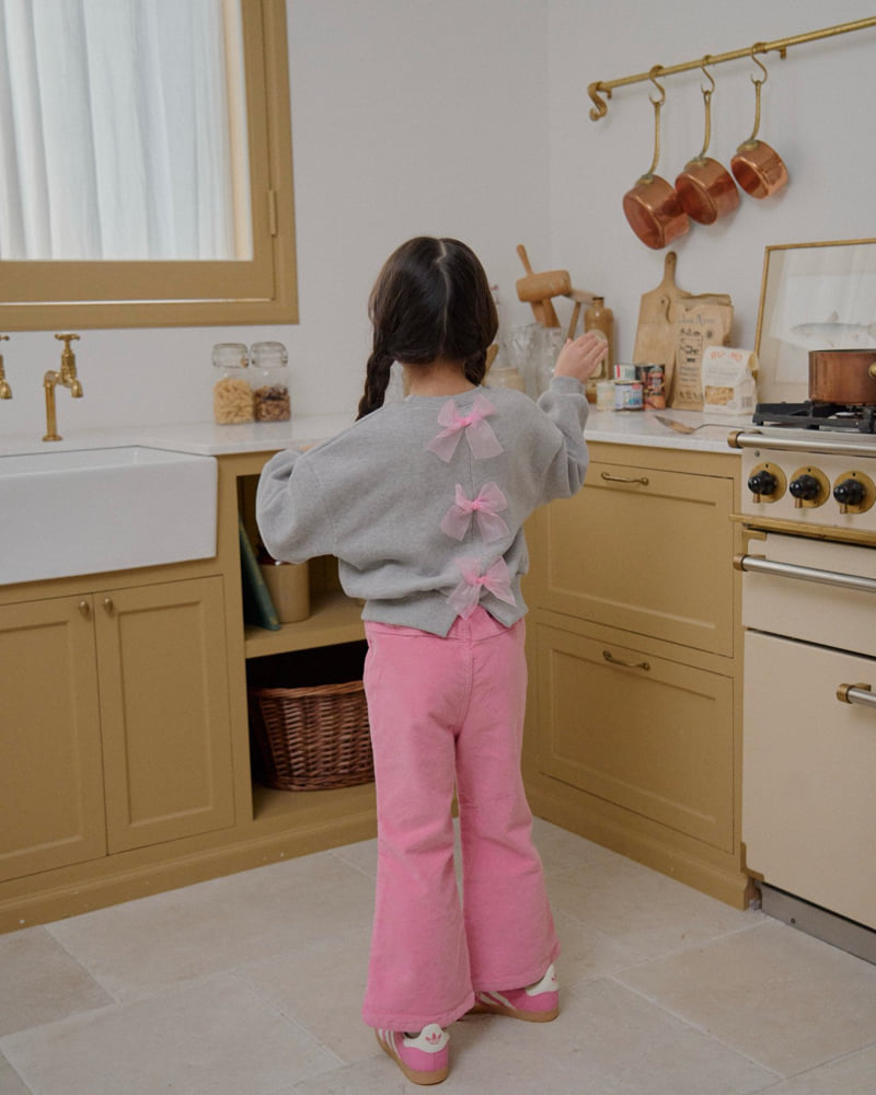 Lago - Korean Children Fashion - #minifashionista - Heart Corduroy Pants - 11