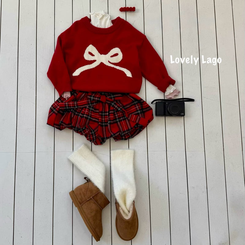 Lago - Korean Children Fashion - #prettylittlegirls - Soft Knit Sweatshirt - 3