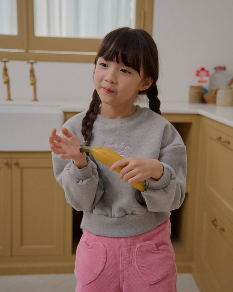 Lago - Korean Children Fashion - #todddlerfashion - Back Ribbon Sweatshirt - 12