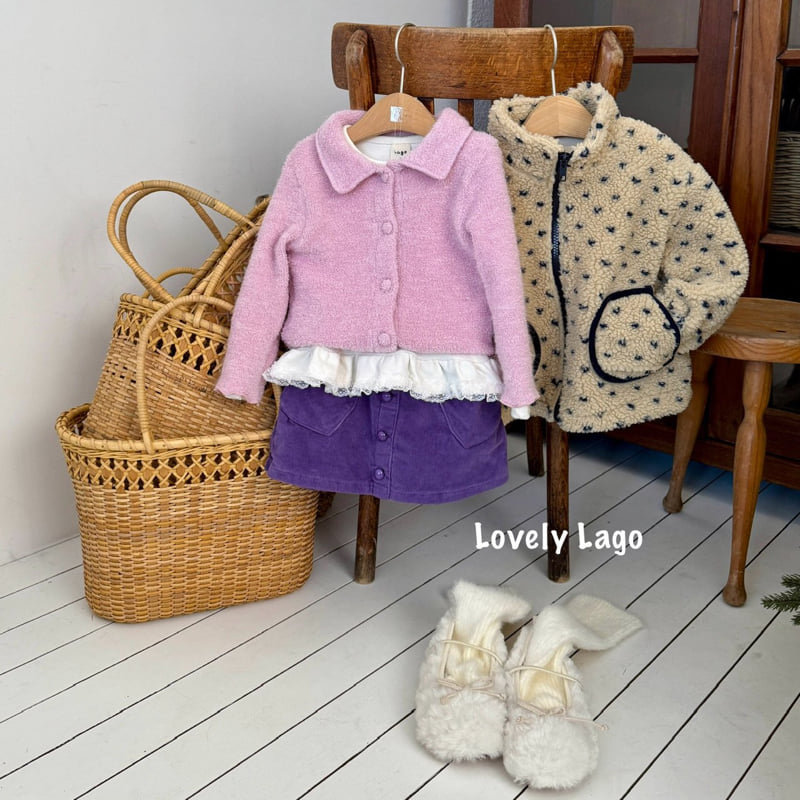 Lago - Korean Children Fashion - #todddlerfashion - Bonbon Cardigan - 8