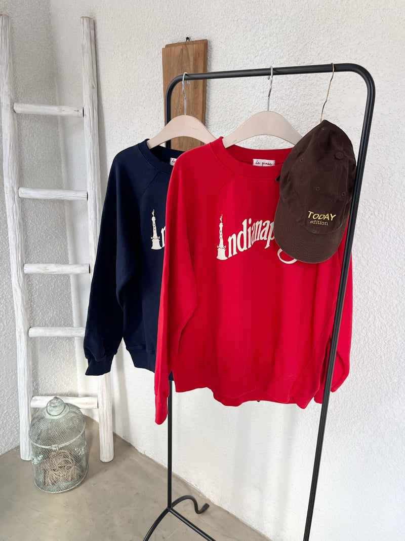 Lagrass - Korean Women Fashion - #momslook - Indiana Sweatshirt - 7