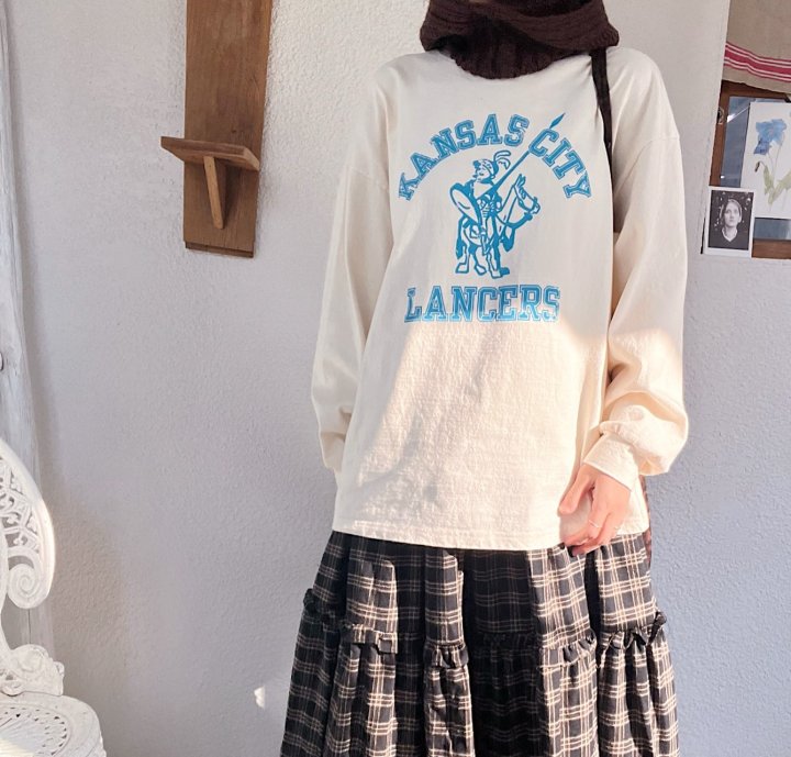 Lagrass - Korean Women Fashion - #momslook - Lancers Tee