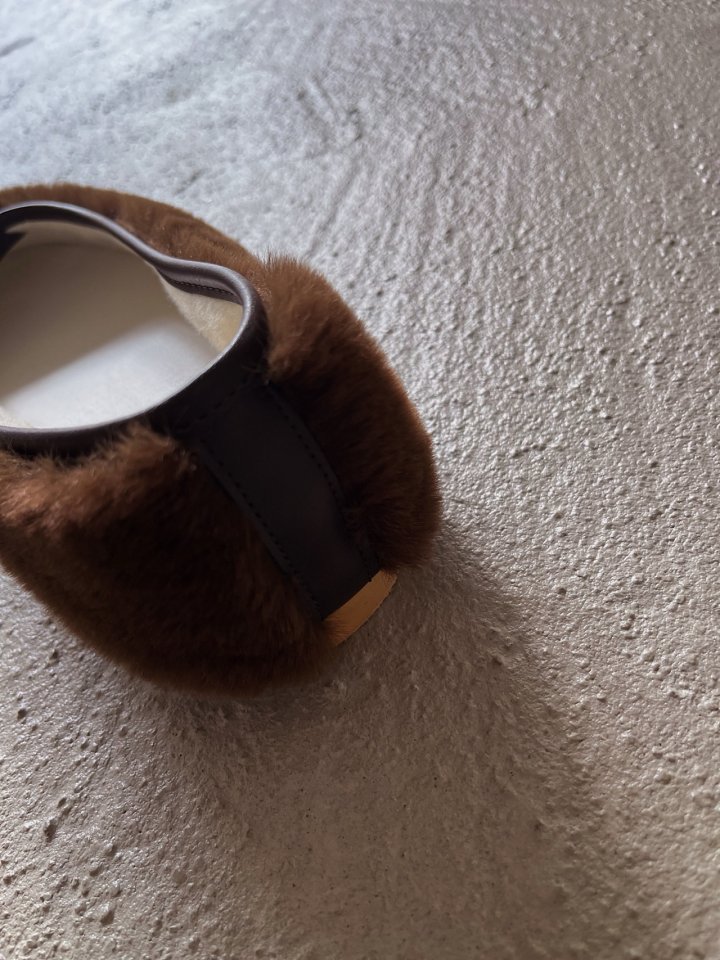 Lagrass - Korean Women Fashion - #momslook - Fuzz Flats - 5
