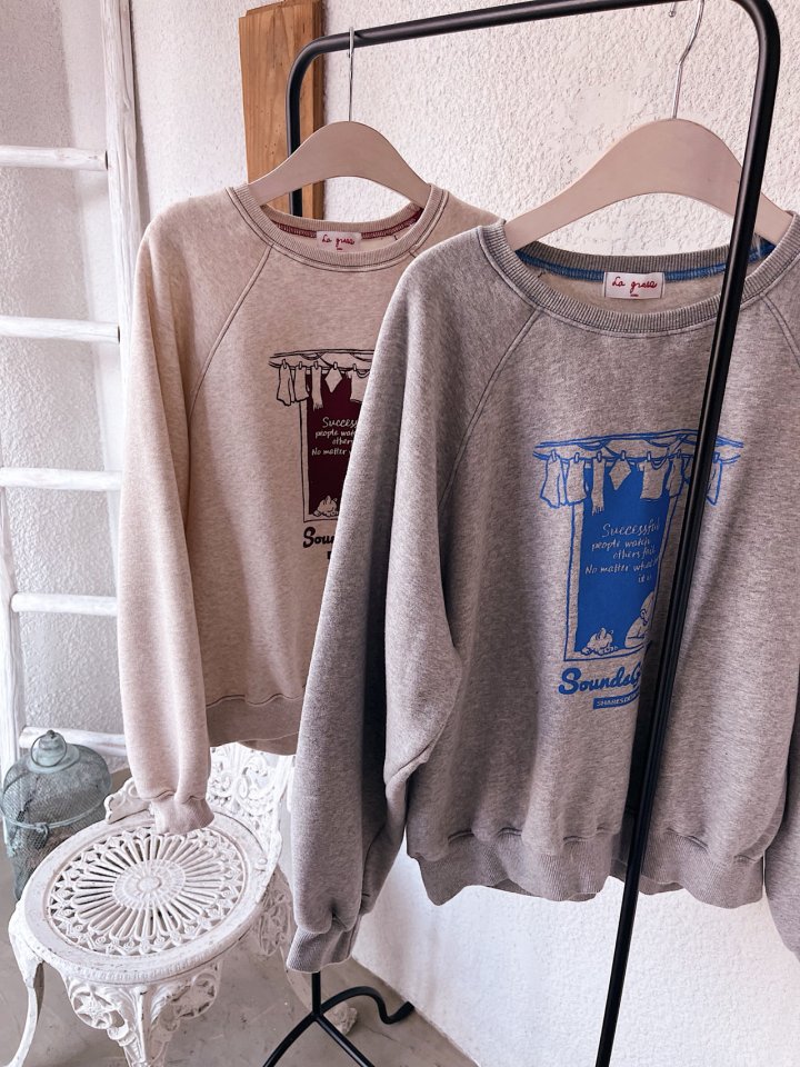 Lagrass - Korean Women Fashion - #momslook - Windy Sweatshirt - 7