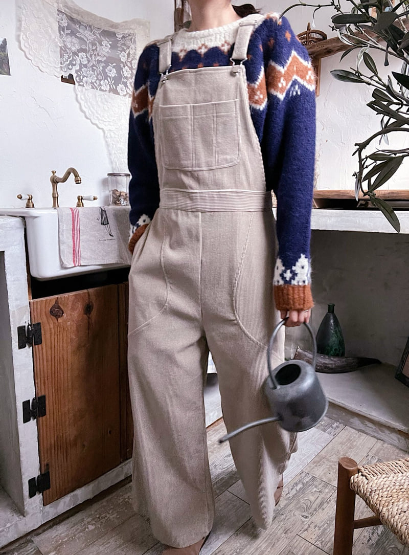 Lagrass - Korean Women Fashion - #pursuepretty - Briffy Suspender Pants - 5