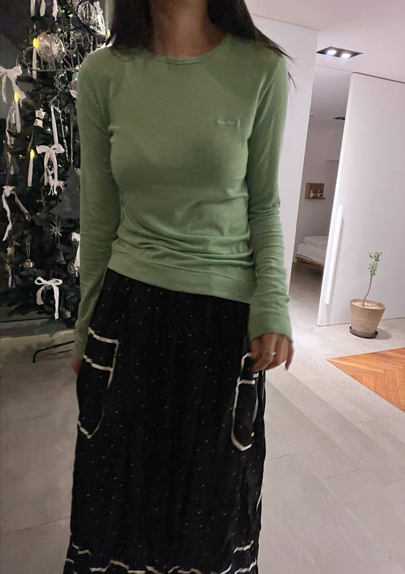 Lagrass - Korean Women Fashion - #restrostyle - Air Tee - 5