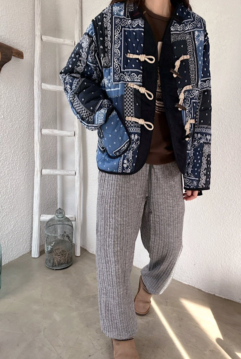 Lagrass - Korean Women Fashion - #romanticstyle - Tino Padding Jacket - 2
