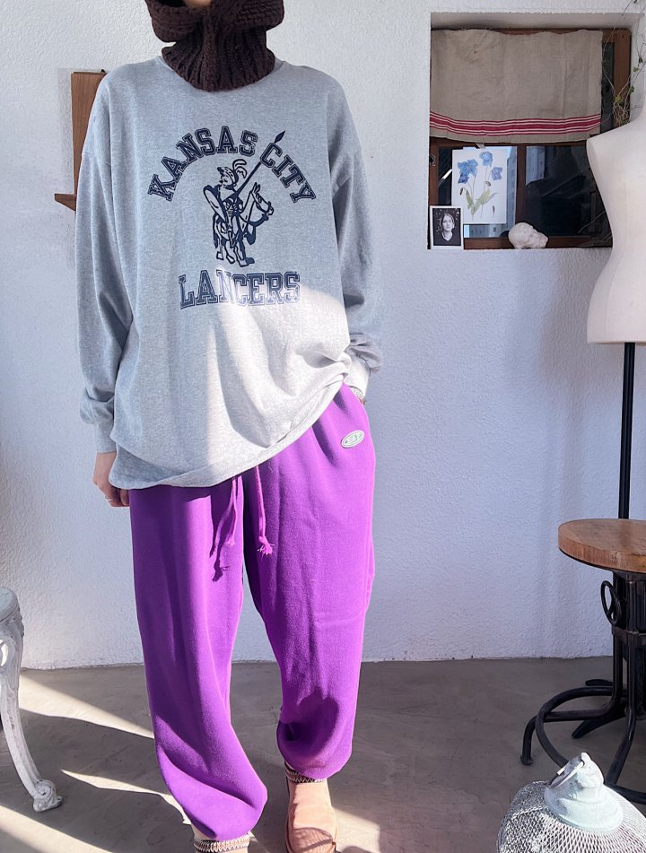 Lagrass - Korean Women Fashion - #romanticstyle - Fleece Jogger Pants - 2