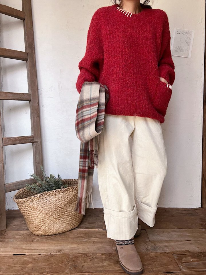 Lagrass - Korean Women Fashion - #romanticstyle - Anna Check Muffler - 2