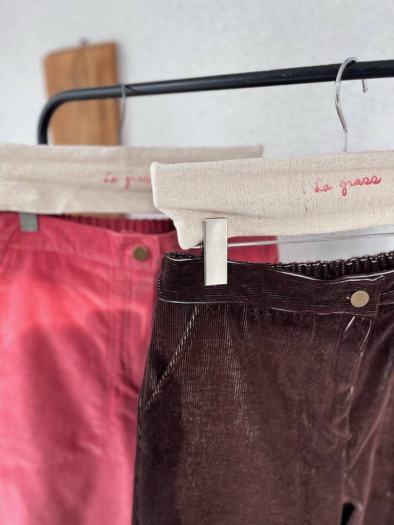 Lagrass - Korean Women Fashion - #shopsmall - Sev Corduroy Pants - 5