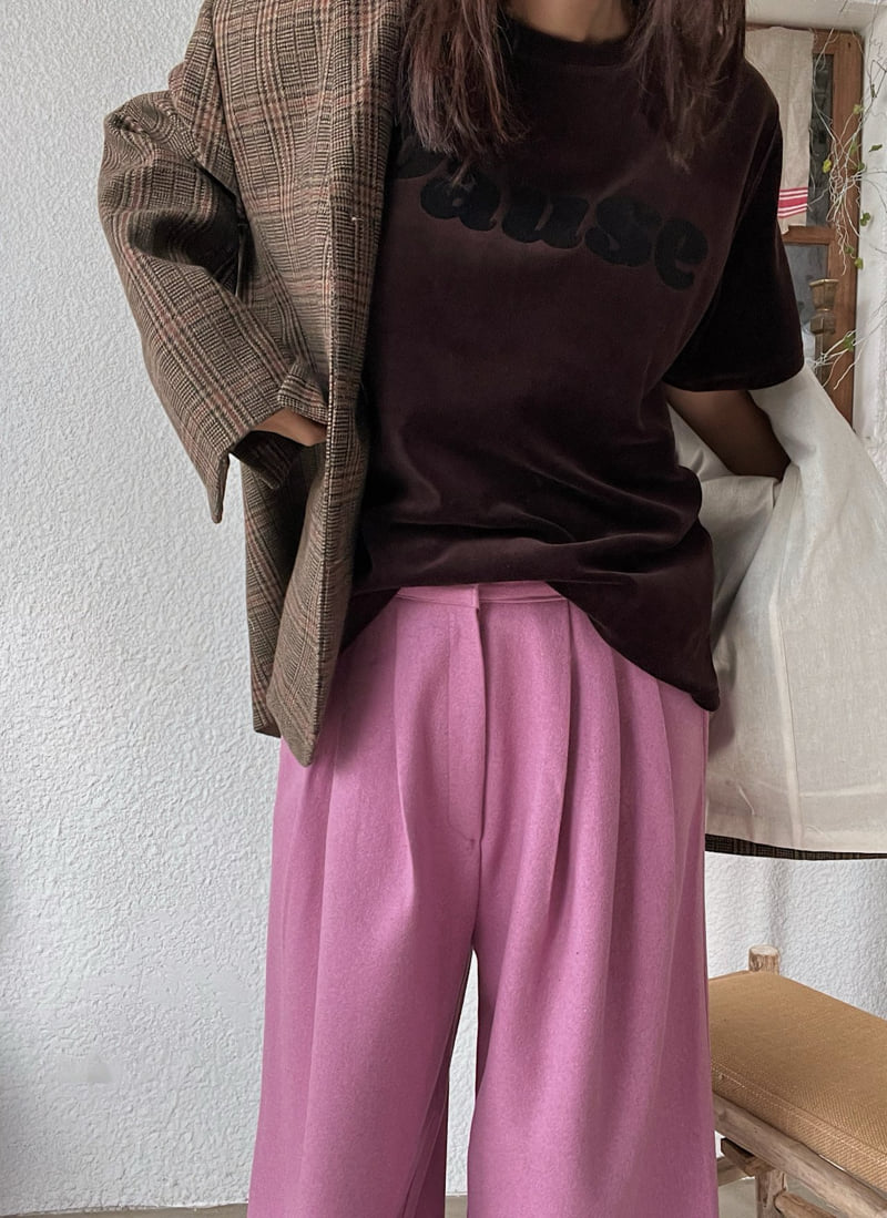 Lagrass - Korean Women Fashion - #shopsmall - Purse Tee
