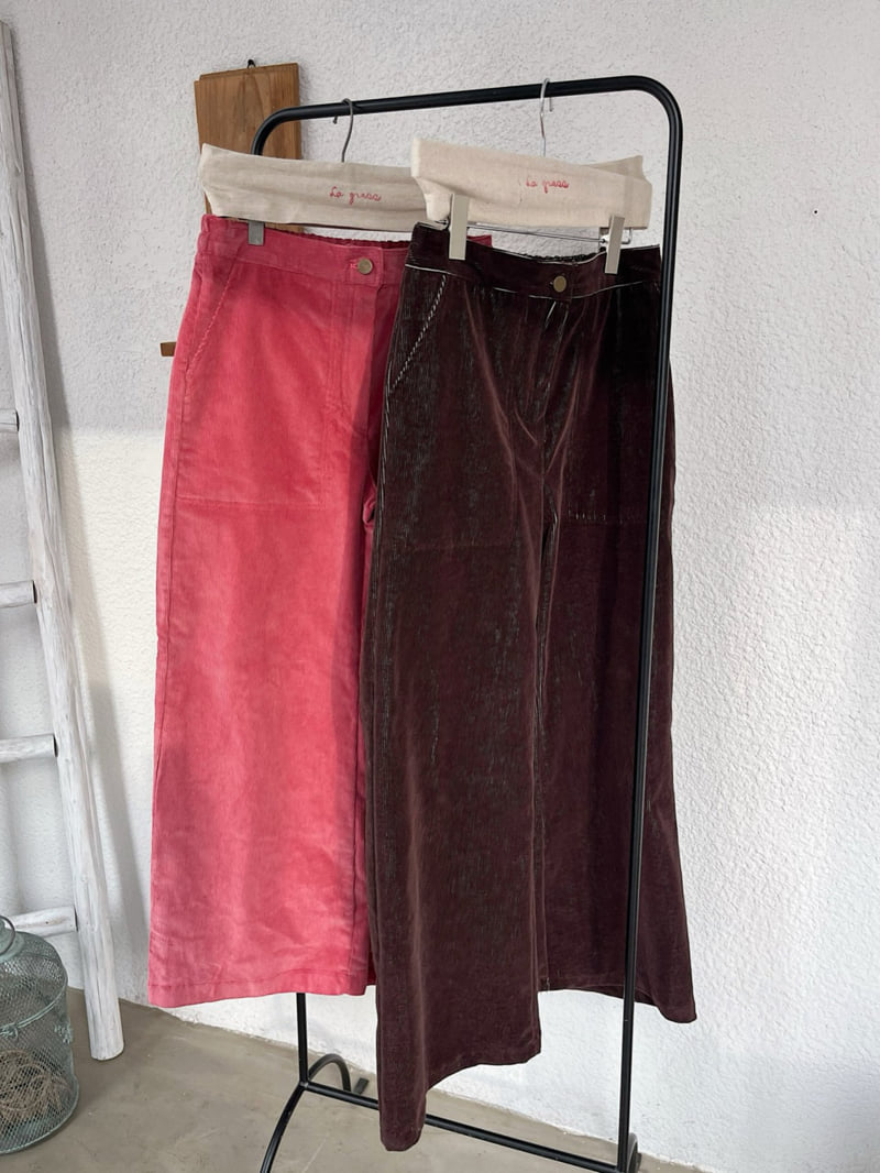 Lagrass - Korean Women Fashion - #thatsdarling - Sev Corduroy Pants - 6