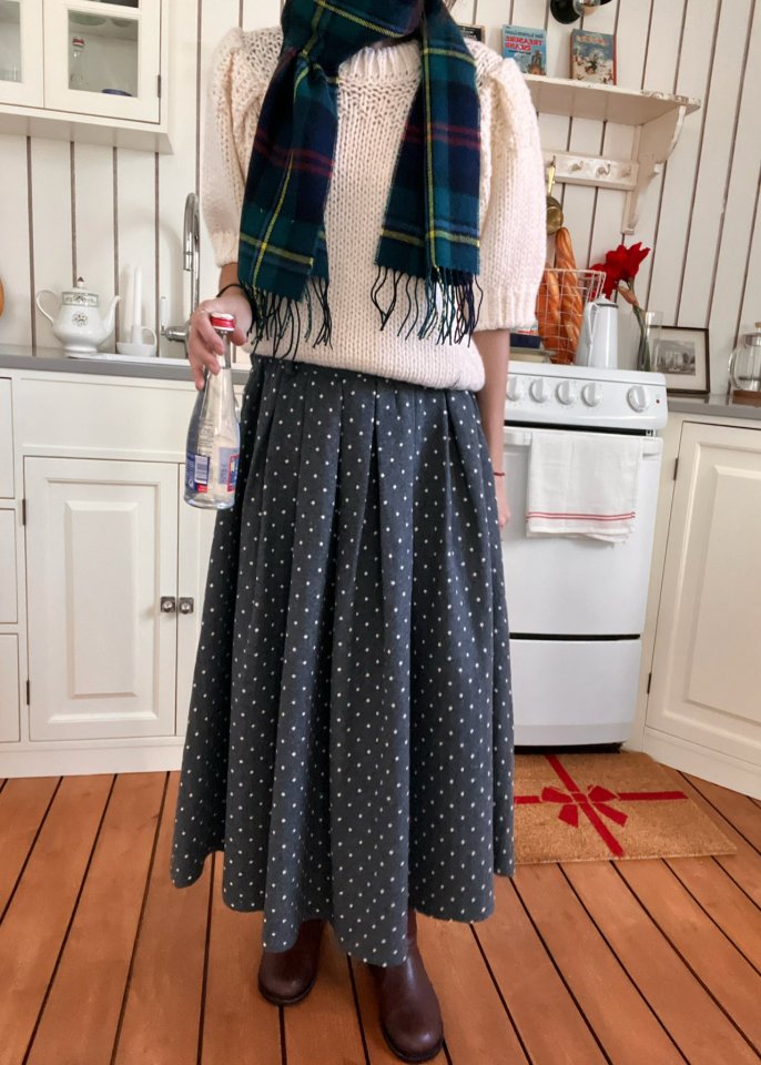 Lagrass - Korean Women Fashion - #thatsdarling - Tartan Check Muffler - 5