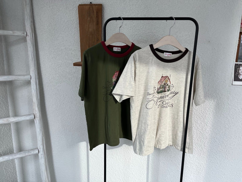 Lagrass - Korean Women Fashion - #thelittlethings - Dmon Tee - 6