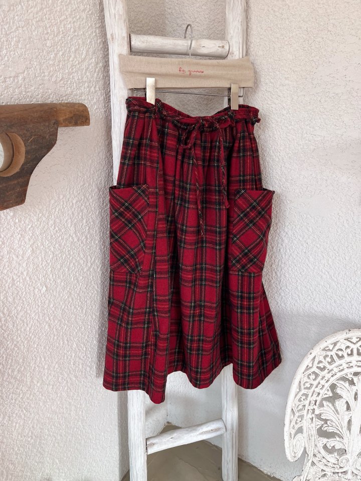 Lagrass - Korean Women Fashion - #thelittlethings - Looney Check Skirt - 2