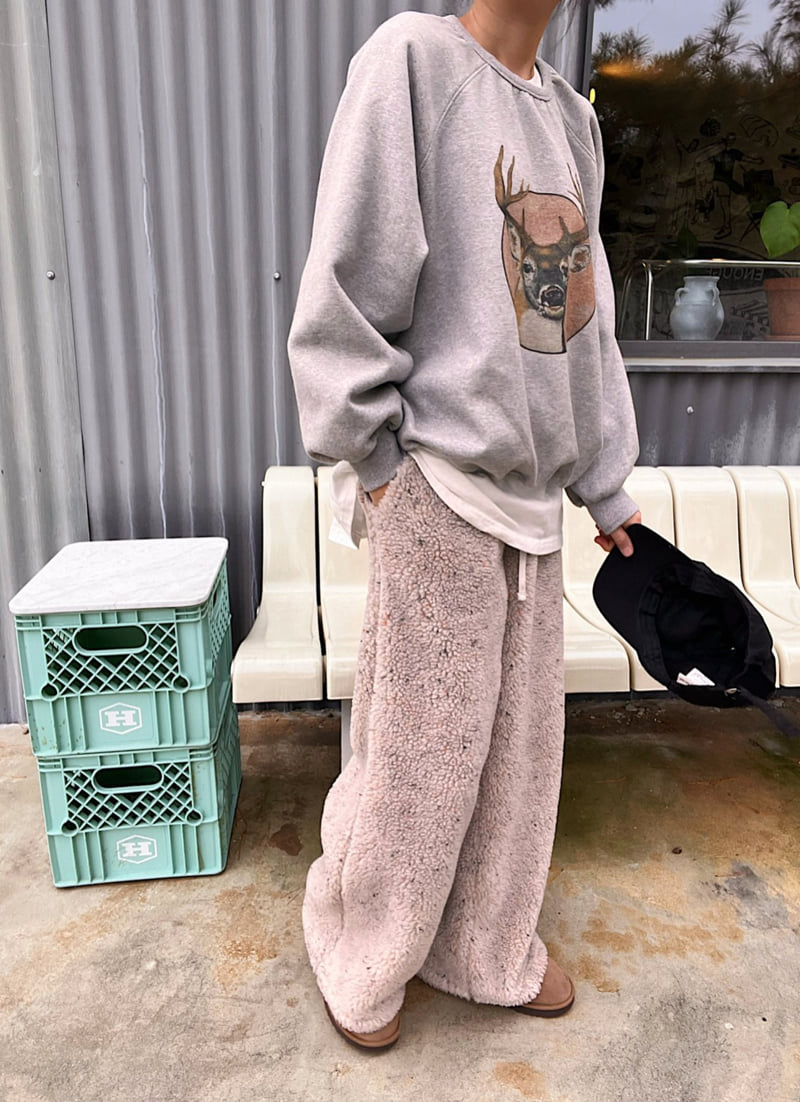 Lagrass - Korean Women Fashion - #thelittlethings - Neps Fleece Pants - 8