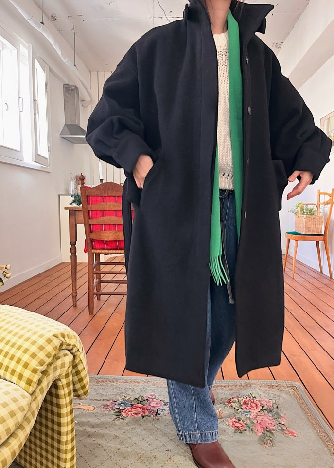 Lagrass - Korean Women Fashion - #vintageinspired - Bledi Coat - 5