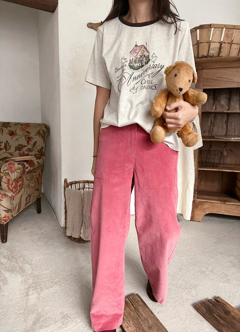 Lagrass - Korean Women Fashion - #vintagekidsstyle - Sev Corduroy Pants