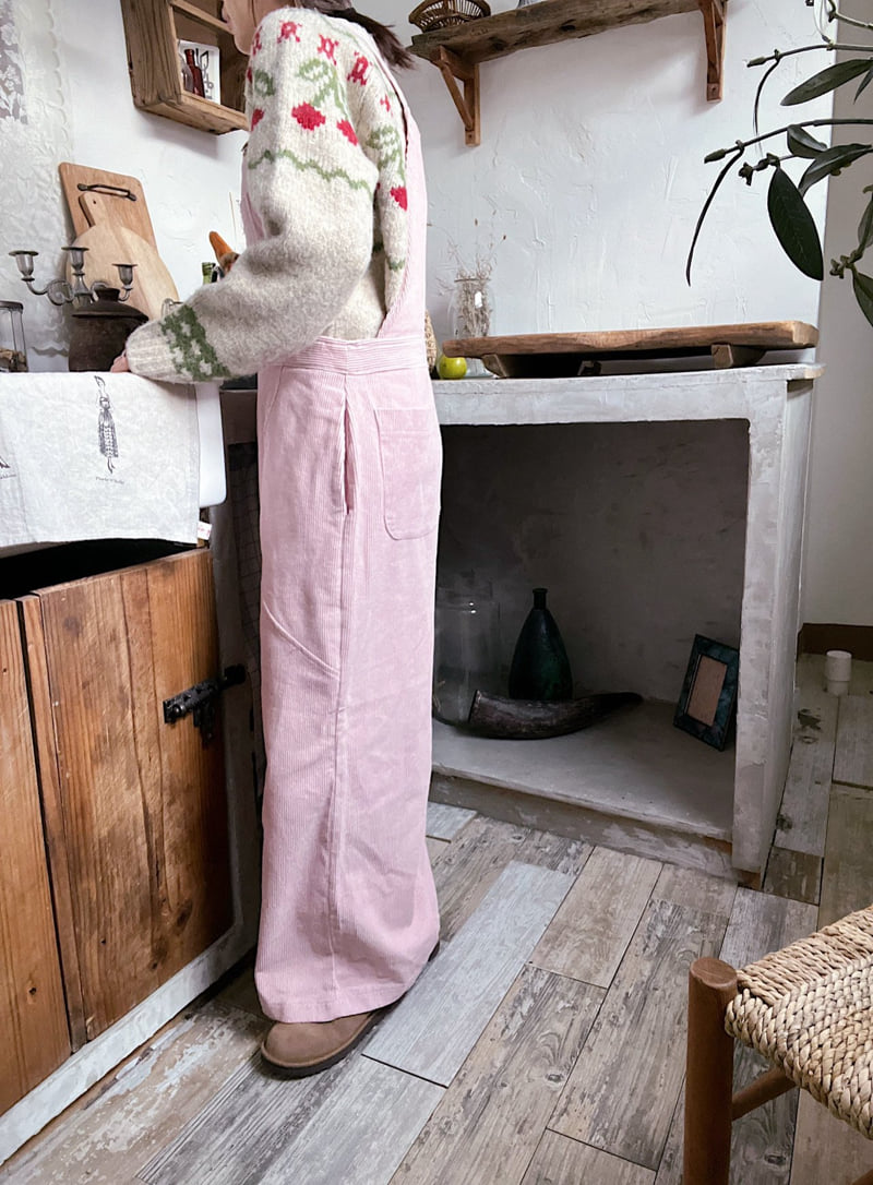 Lagrass - Korean Women Fashion - #vintageinspired - Briffy Suspender Pants - 4