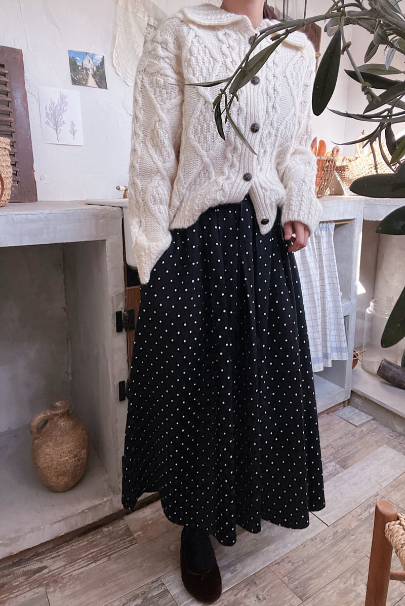 Lagrass - Korean Women Fashion - #vintagekidsstyle - La Retro Skirt - 3