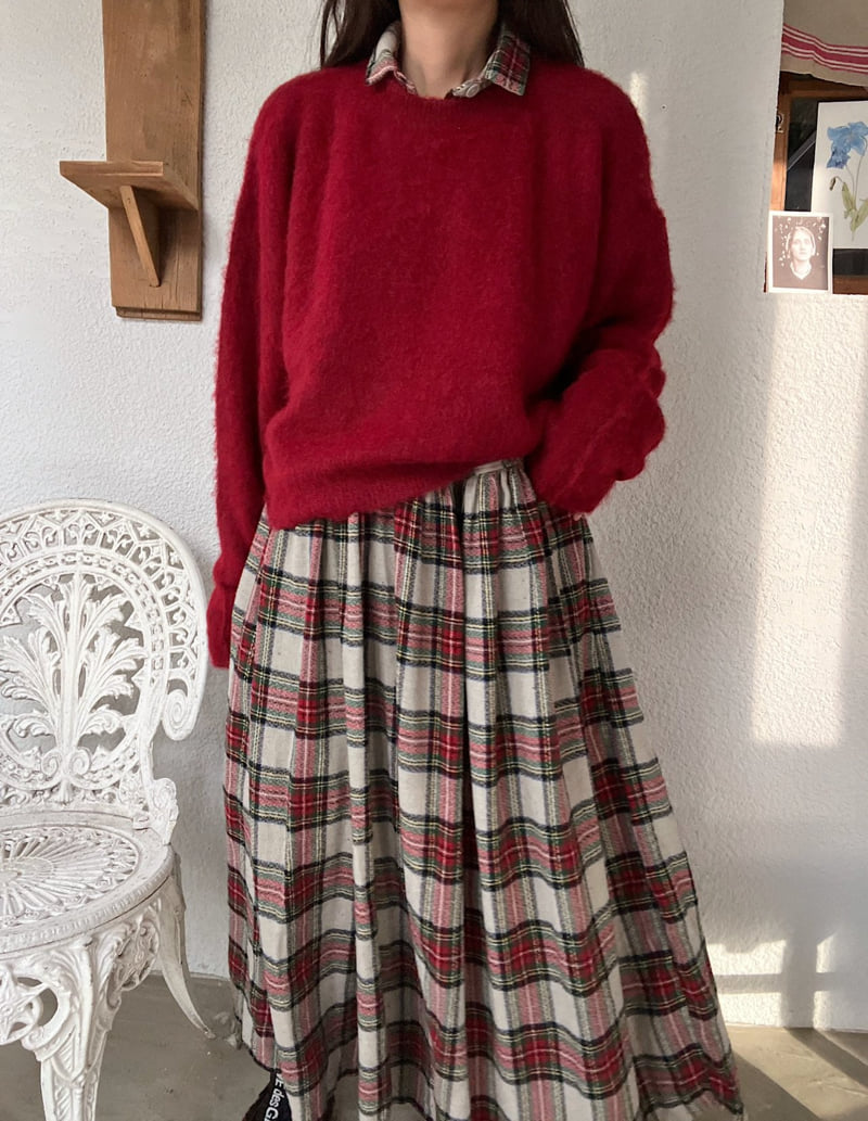 Lagrass - Korean Women Fashion - #womensfashion - Annie Check One-piece - 5
