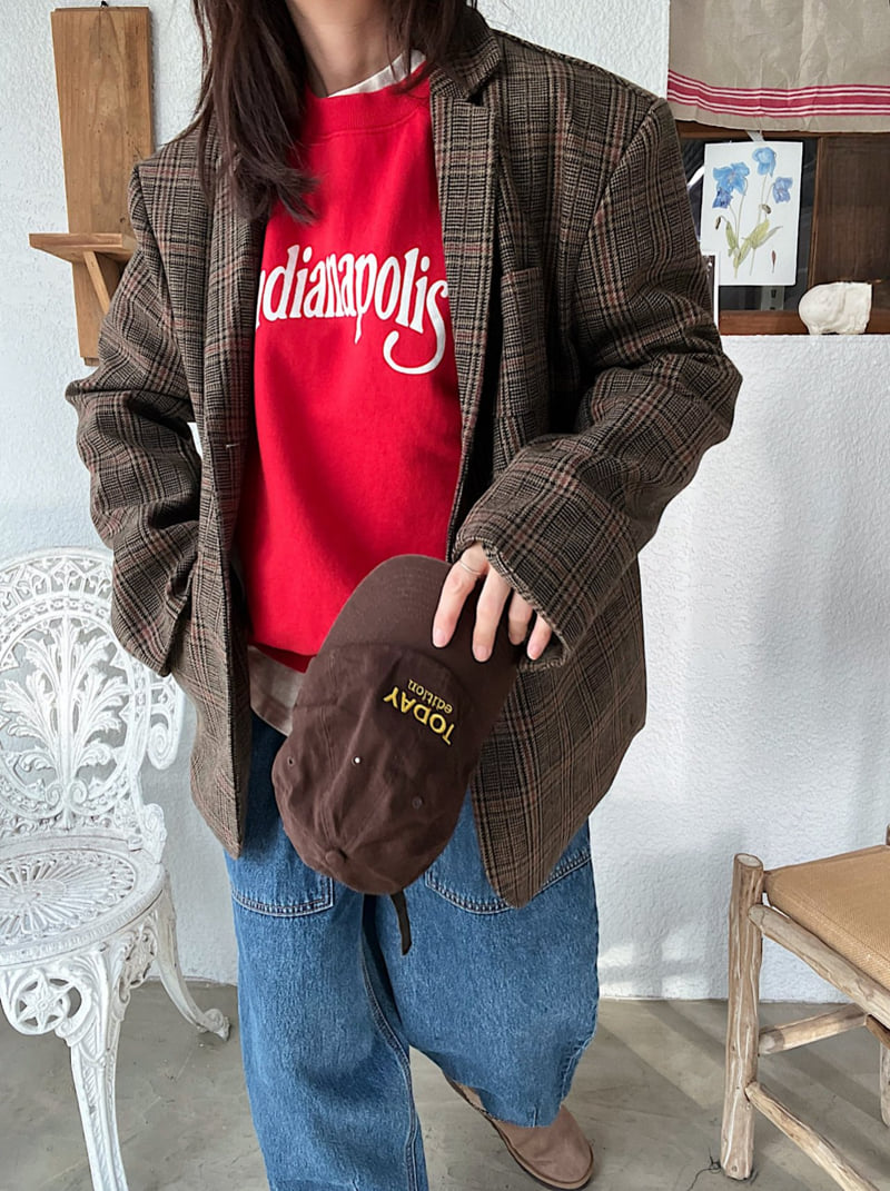 Lagrass - Korean Women Fashion - #womensfashion - Indiana Sweatshirt - 2