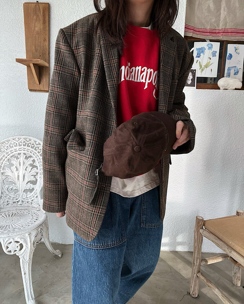 Lagrass - Korean Women Fashion - #momslook - Indiana Sweatshirt - 4