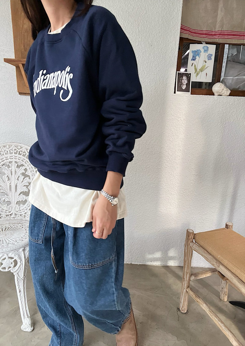 Lagrass - Korean Women Fashion - #womensfashion - Indiana Sweatshirt - 6