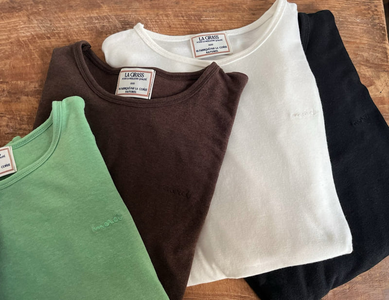 Lagrass - Korean Women Fashion - #womensfashion - Air Tee