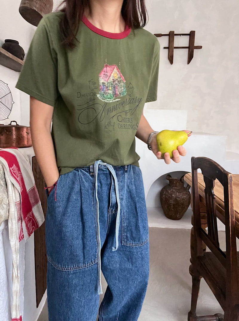 Lagrass - Korean Women Fashion - #womensfashion - Dmon Tee - 8