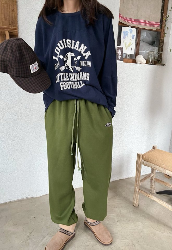 Lagrass - Korean Women Fashion - #womensfashion - Fleece Jogger Pants - 7