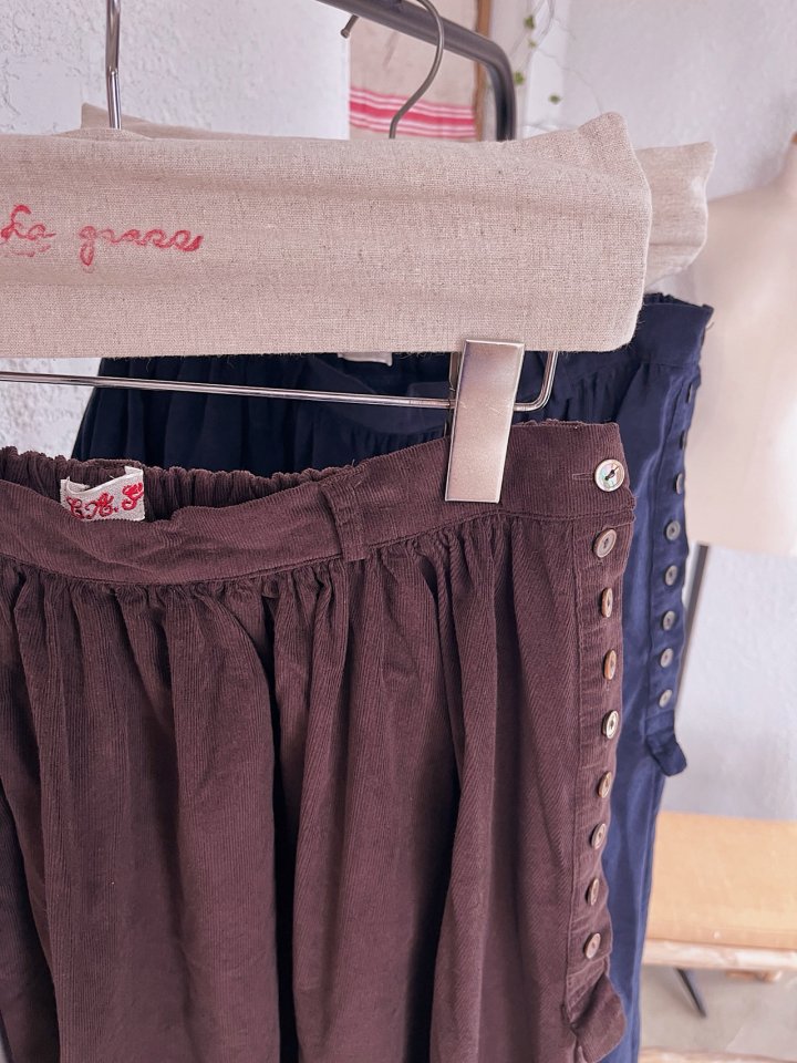 Lagrass - Korean Women Fashion - #womensfashion - Corduroy Skirt - 9