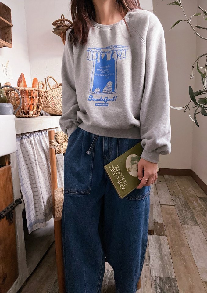 Lagrass - Korean Women Fashion - #womensfashion - Windy Sweatshirt - 10
