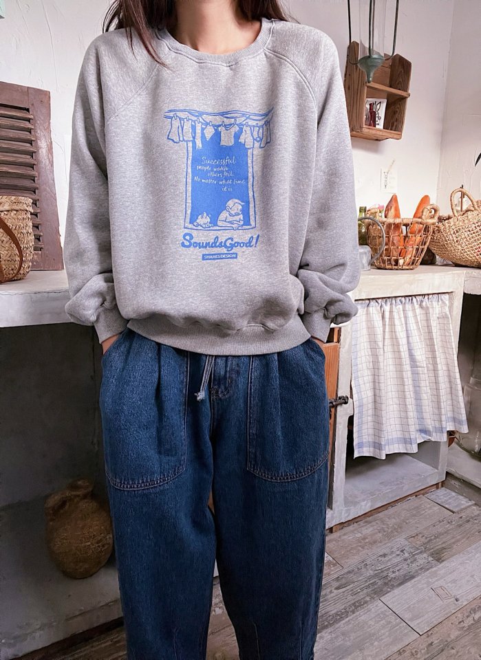 Lagrass - Korean Women Fashion - #momslook - Windy Sweatshirt - 4