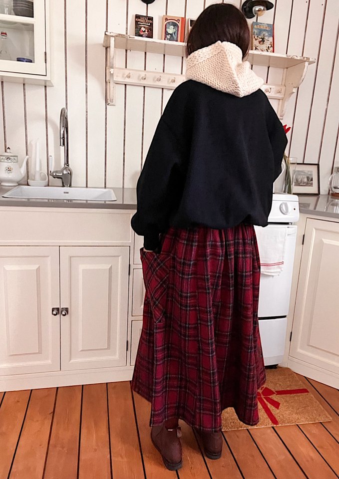Lagrass - Korean Women Fashion - #womensfashion - Looney Check Skirt - 10