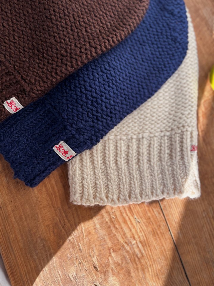 Lagrass - Korean Women Fashion - #womensfashion - Woody Knit Hat - 3