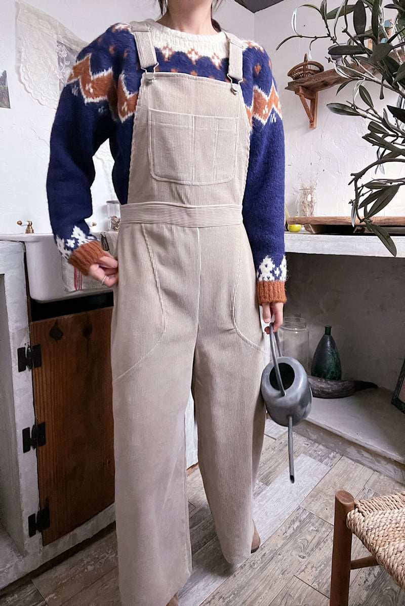 Lagrass - Korean Women Fashion - #womensfashion - Briffy Suspender Pants - 2
