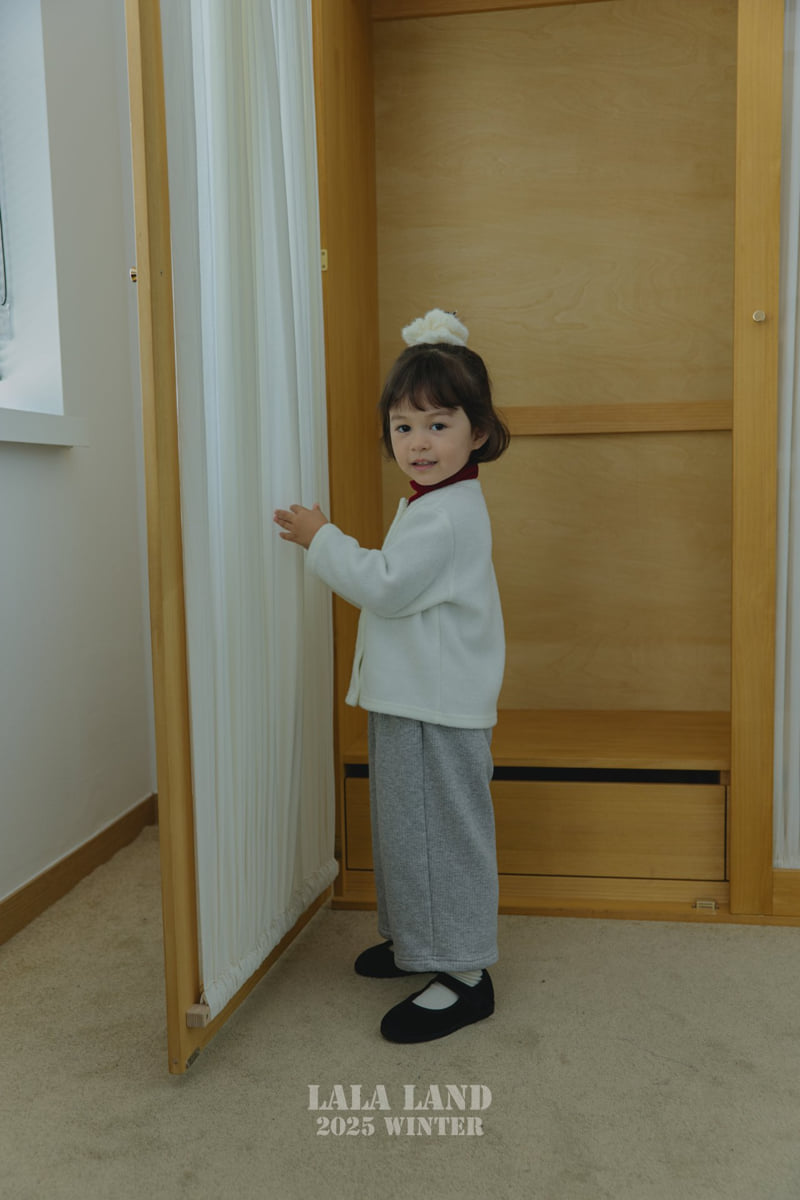 Lalaland - Korean Baby Fashion - #babyboutique - Stretch Ribbed Mink Pants - 3
