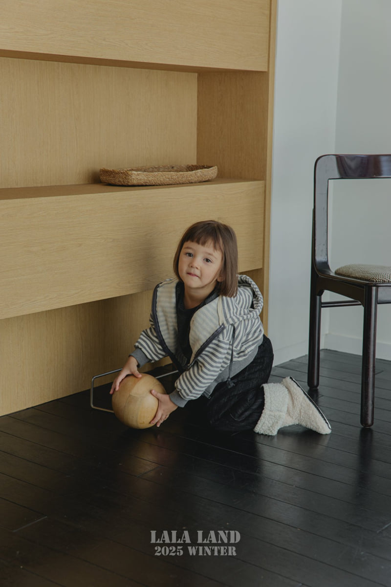 Lalaland - Korean Baby Fashion - #babyboutique - Willy Stripe Hoodie Zip-Up - 8