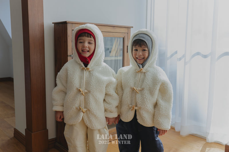 Lalaland - Korean Baby Fashion - #babyboutique - Bear Hood Coat - 5