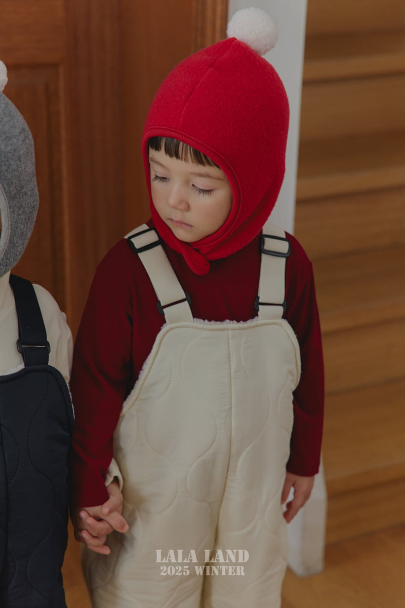 Lalaland - Korean Baby Fashion - #babyboutique - Ski Fleece Overalls - 12