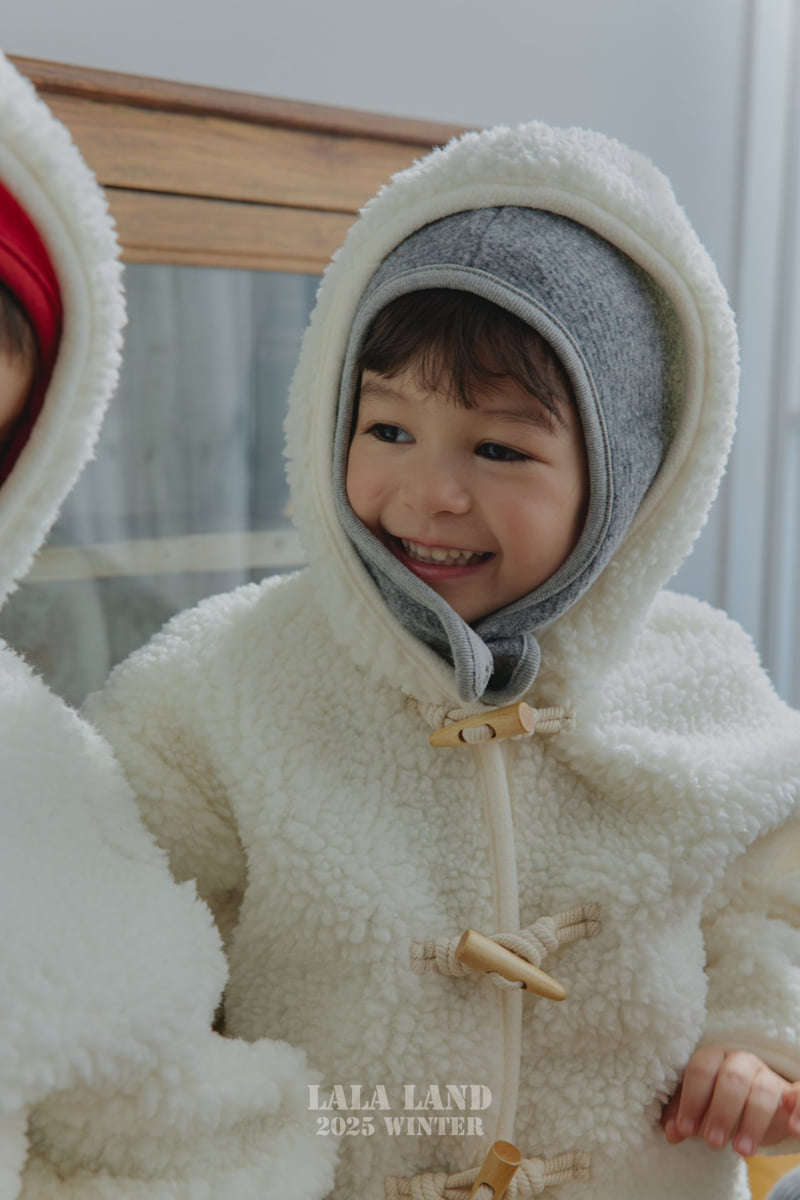 Lalaland - Korean Baby Fashion - #babyboutiqueclothing - Bear Hood Coat - 6