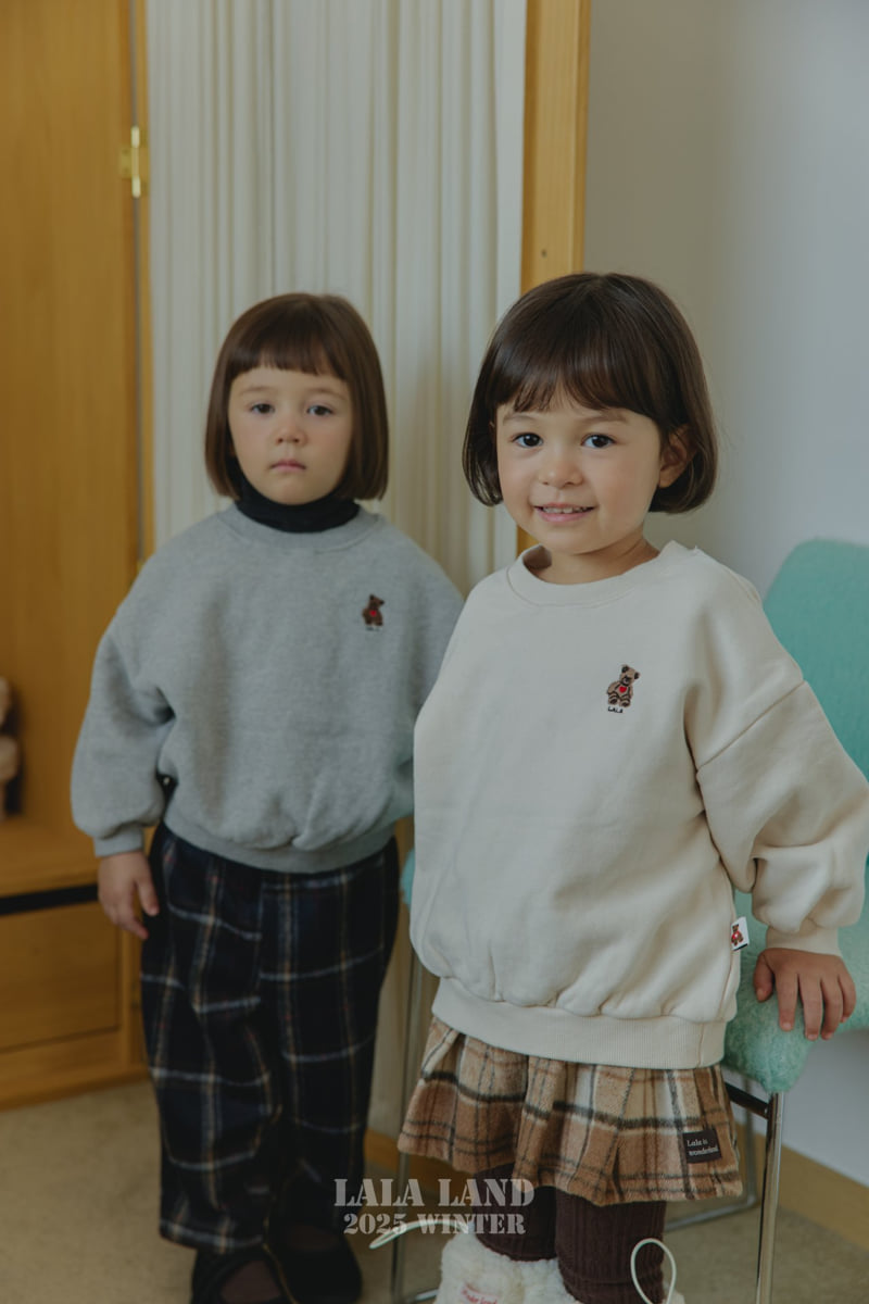 Lalaland - Korean Baby Fashion - #babyboutiqueclothing - Lala Bear Sweatshirt - 11