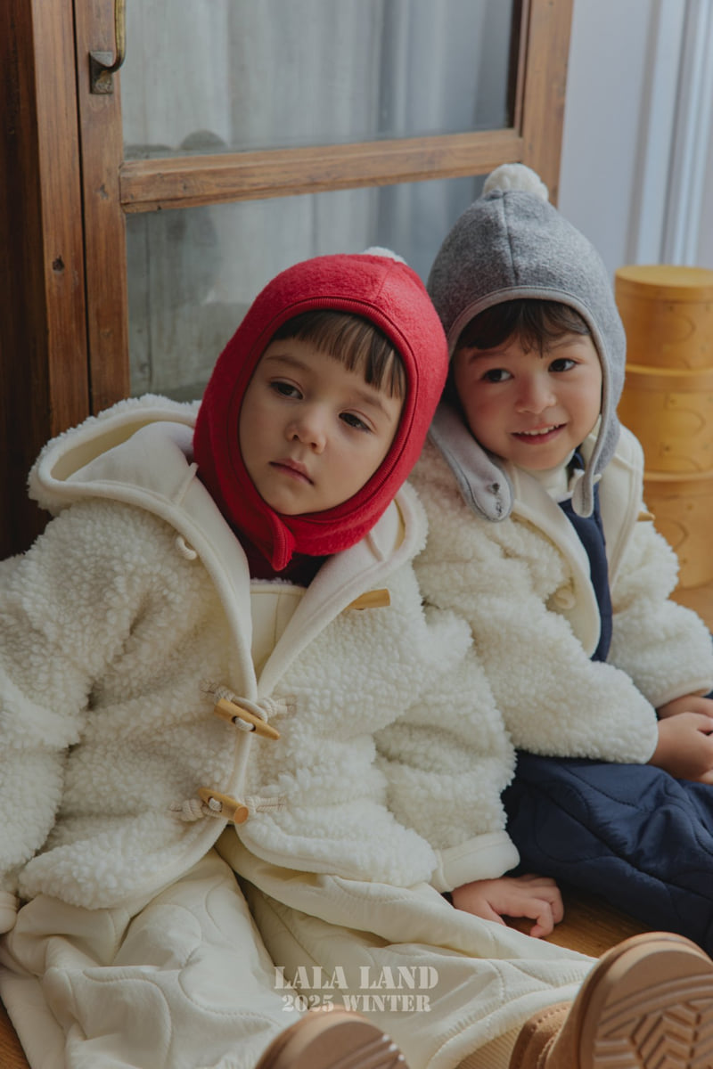 Lalaland - Korean Baby Fashion - #babyclothing - Bear Hood Coat - 7